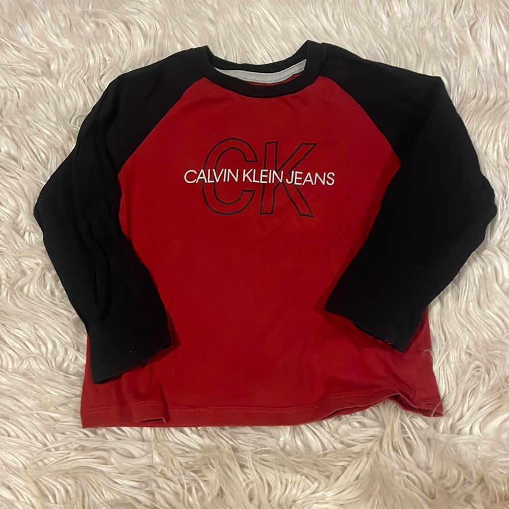 Calvin Klein Boys Cotton Logo T-shirt 2T